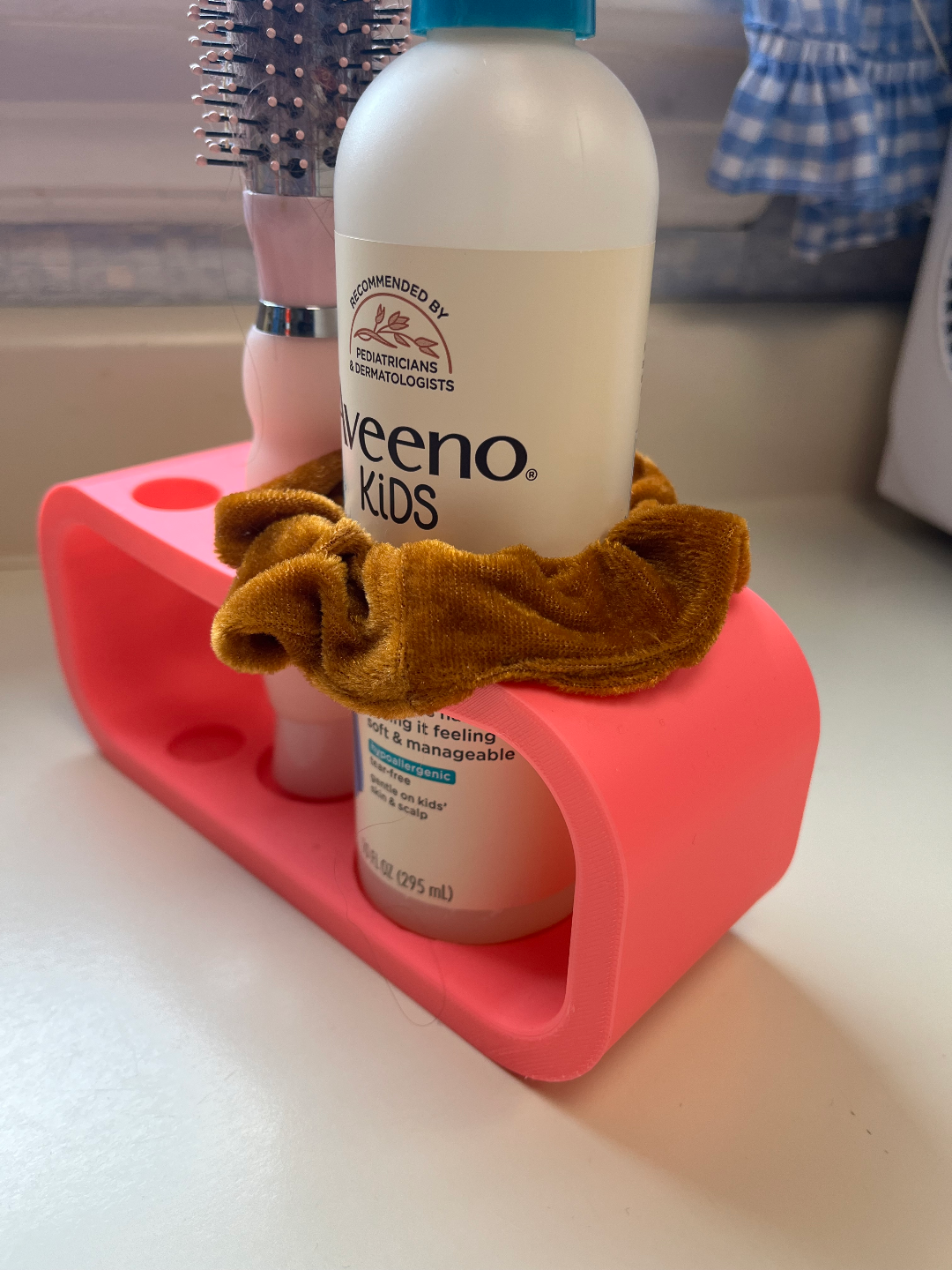 Bathroom Orginizer / Brush, Toothbrush, and Hairspray Holder