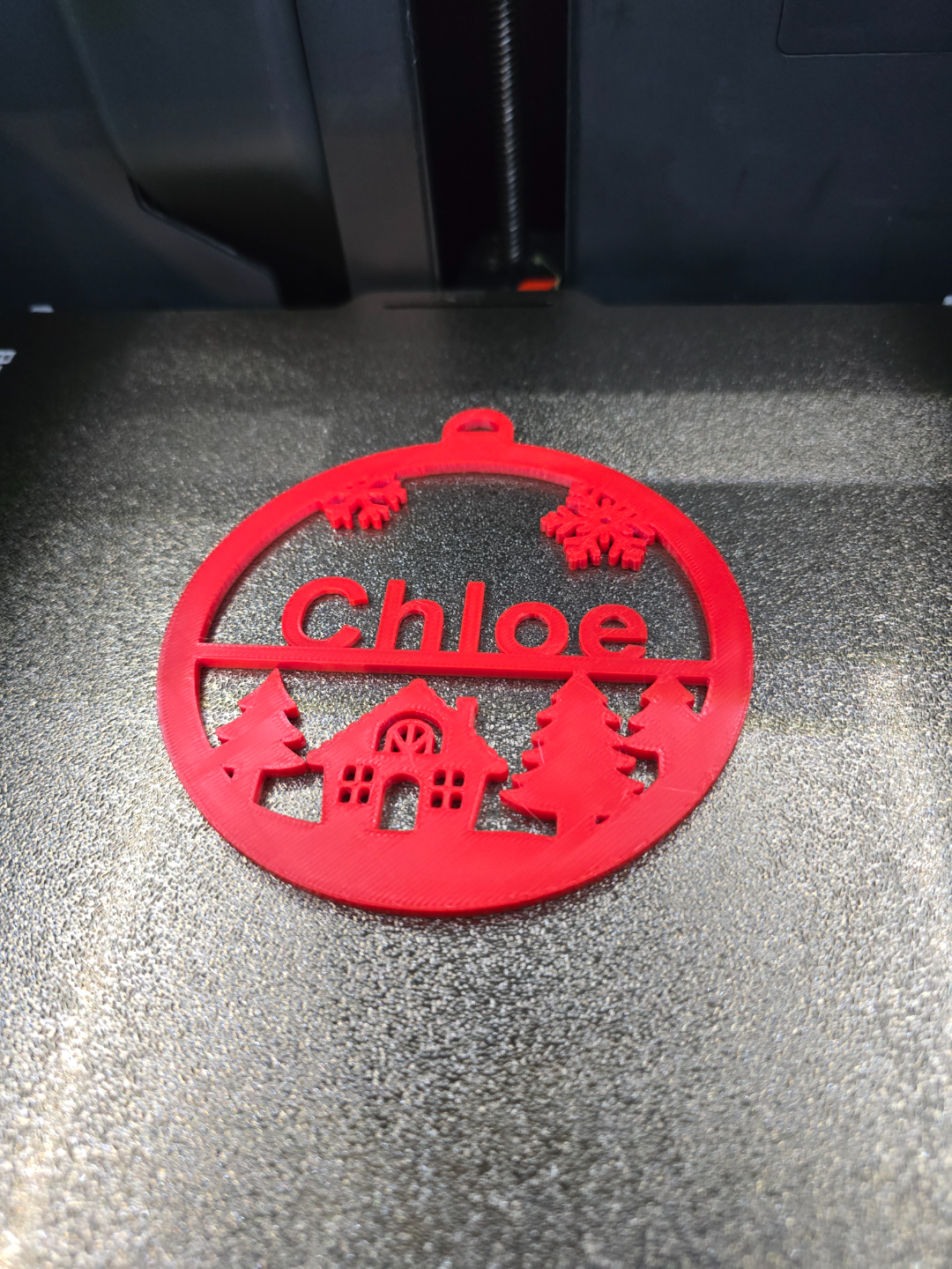 Ornament Christmas With name and House