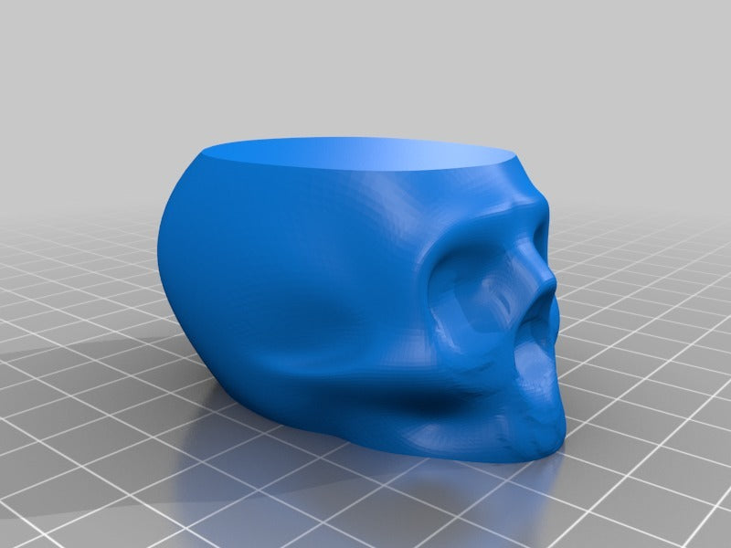 Halloween Skull Container (Vase mode)