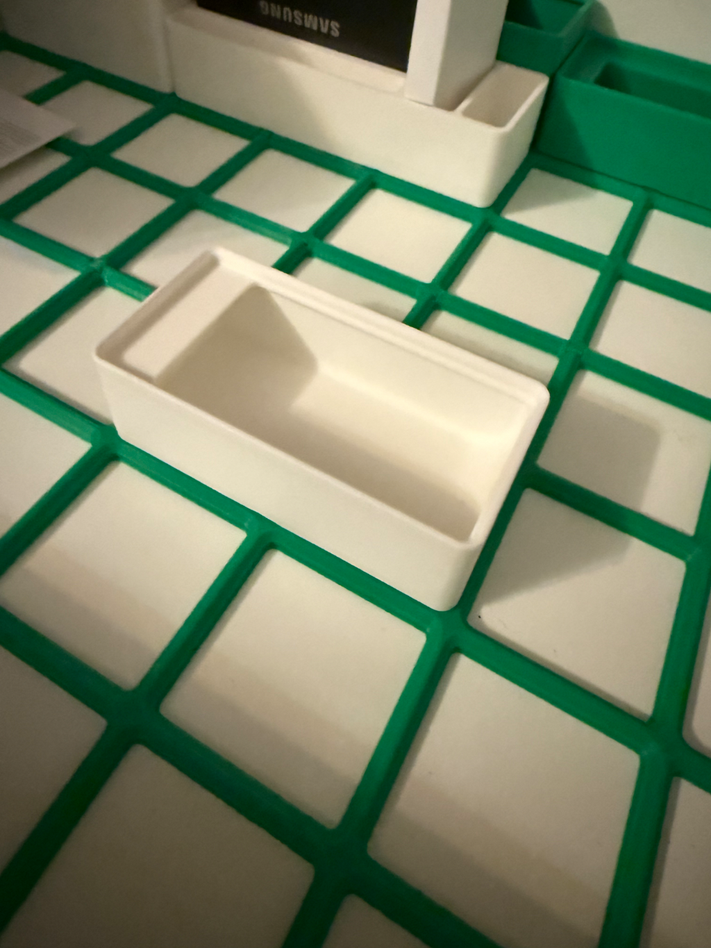 Gridfinity bin 2x1 4u with lid