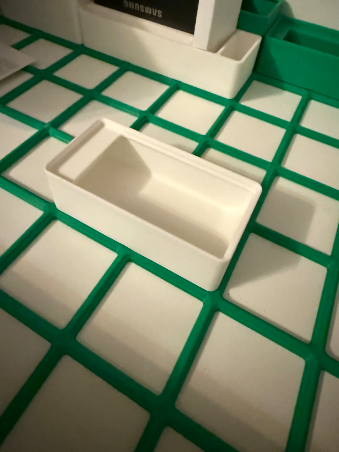 Gridfinity bin 2x1 4u with lid
