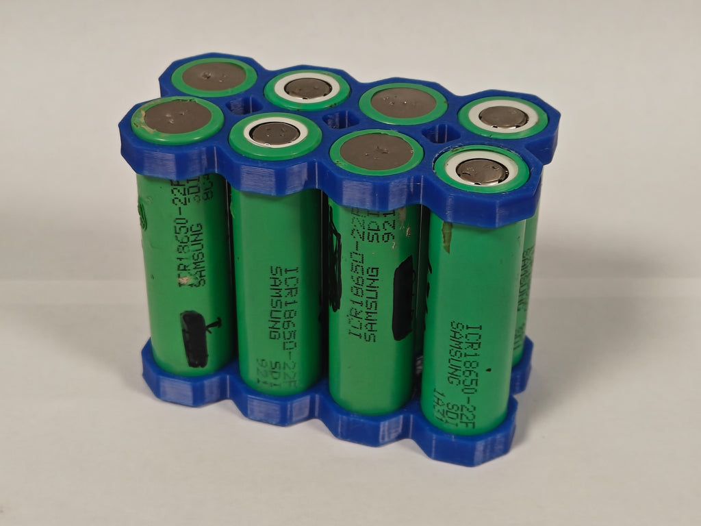 18650 Battery Spacer Grid | Octagonal (8-28 Cells)