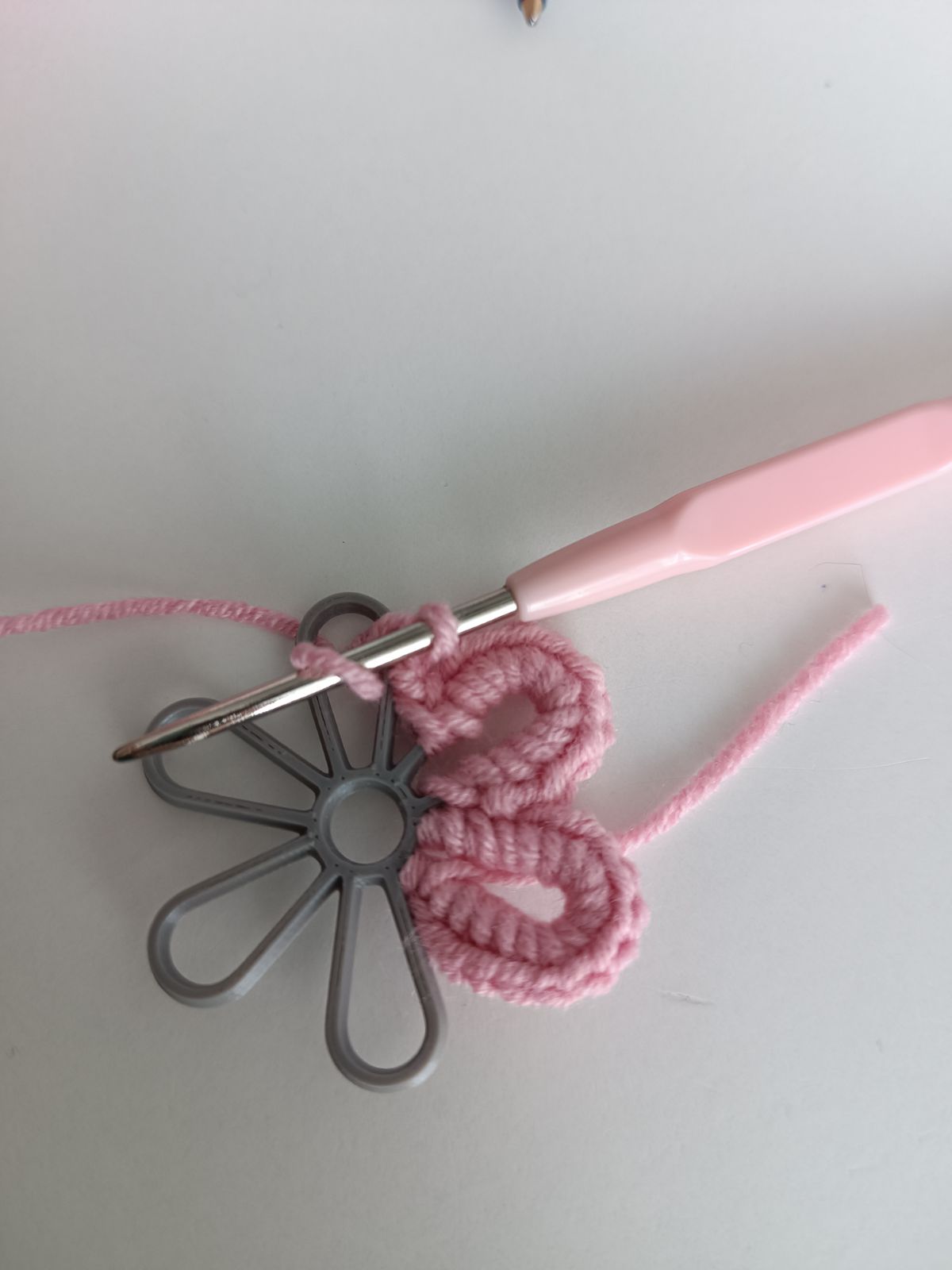 Yarn flowers templates (5/6/7 petals)