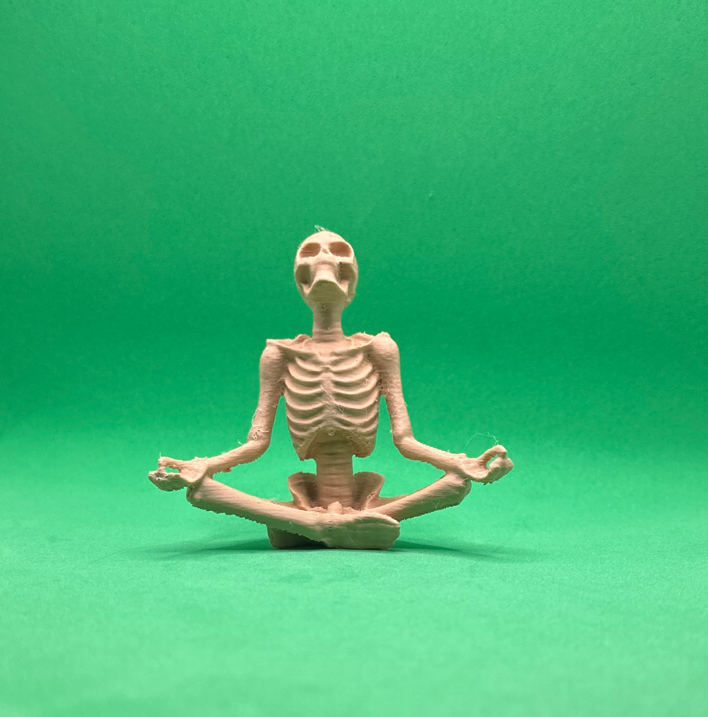 Three Skeletons Doing Yoga