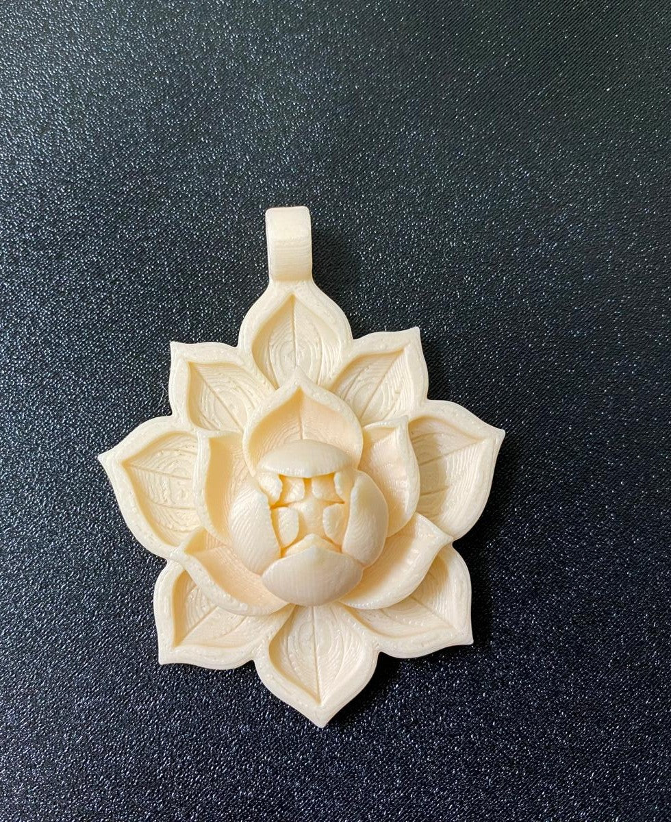 Lotus flower pendant