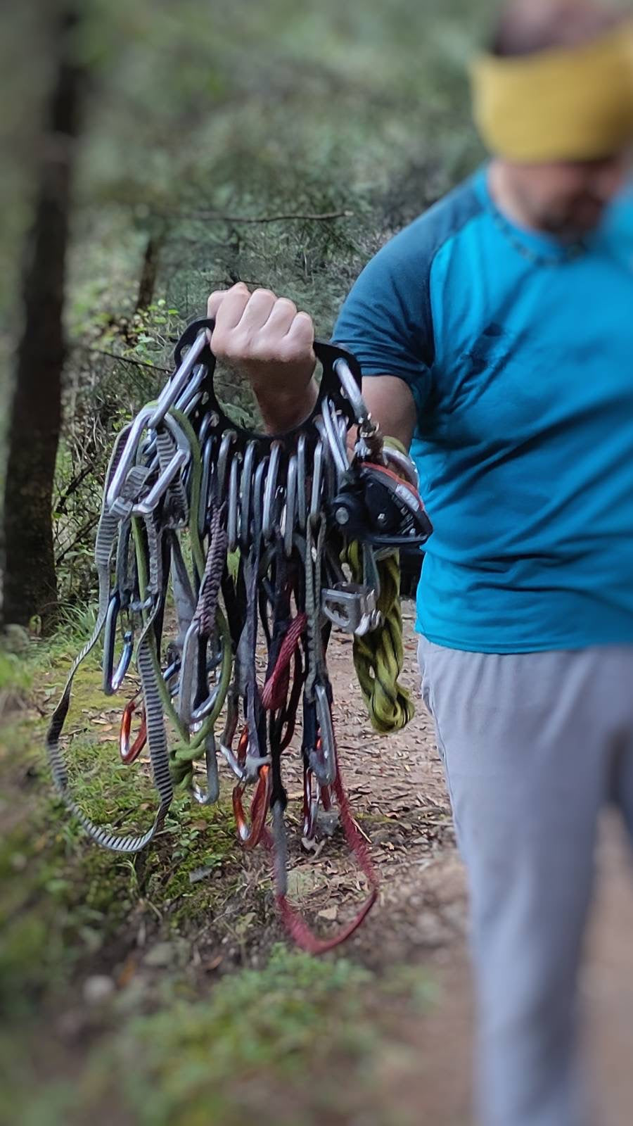 3D-Printable Lightweight Climbing Gear Organizer.