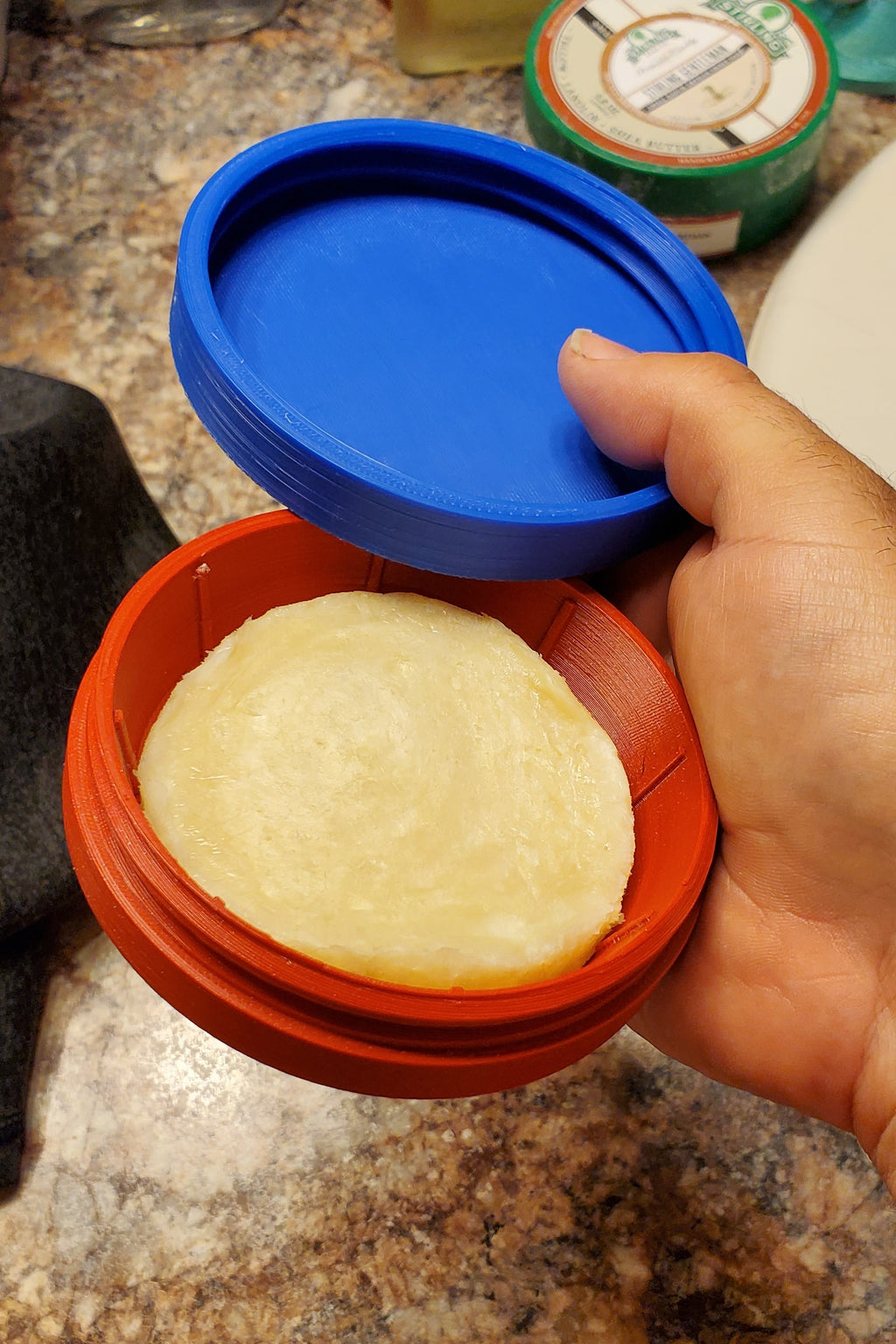 Shave Soap Sample Puck Bowl
