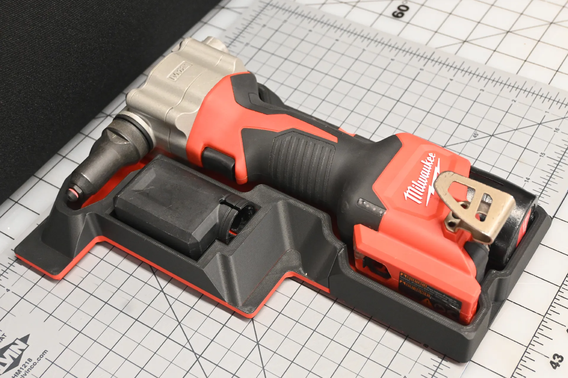Gridfinity Shadow Tray- M12 Pop Rivet Tool 2550-20
