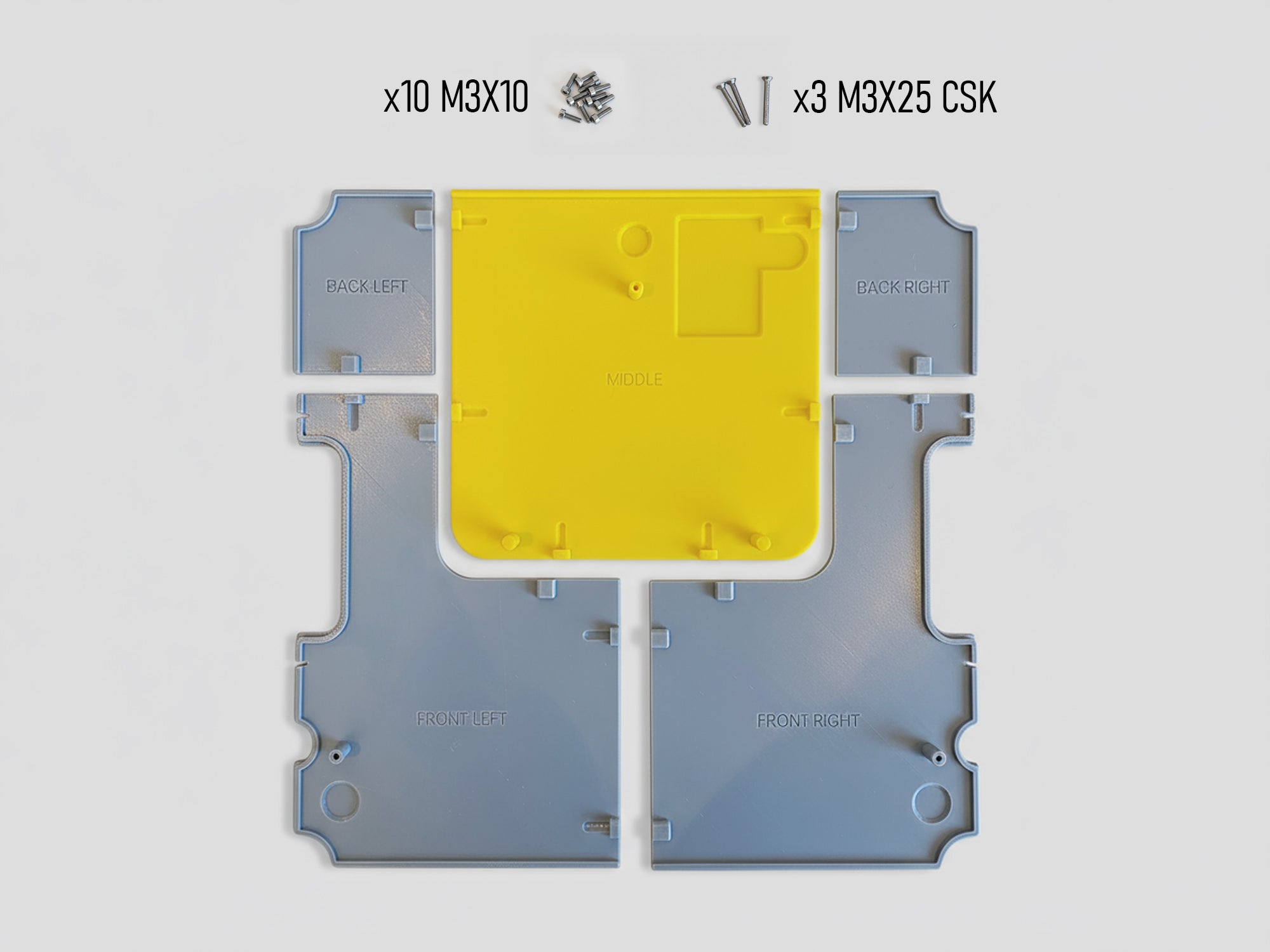 Under Plate Shield (X1C/P1S/P1P)