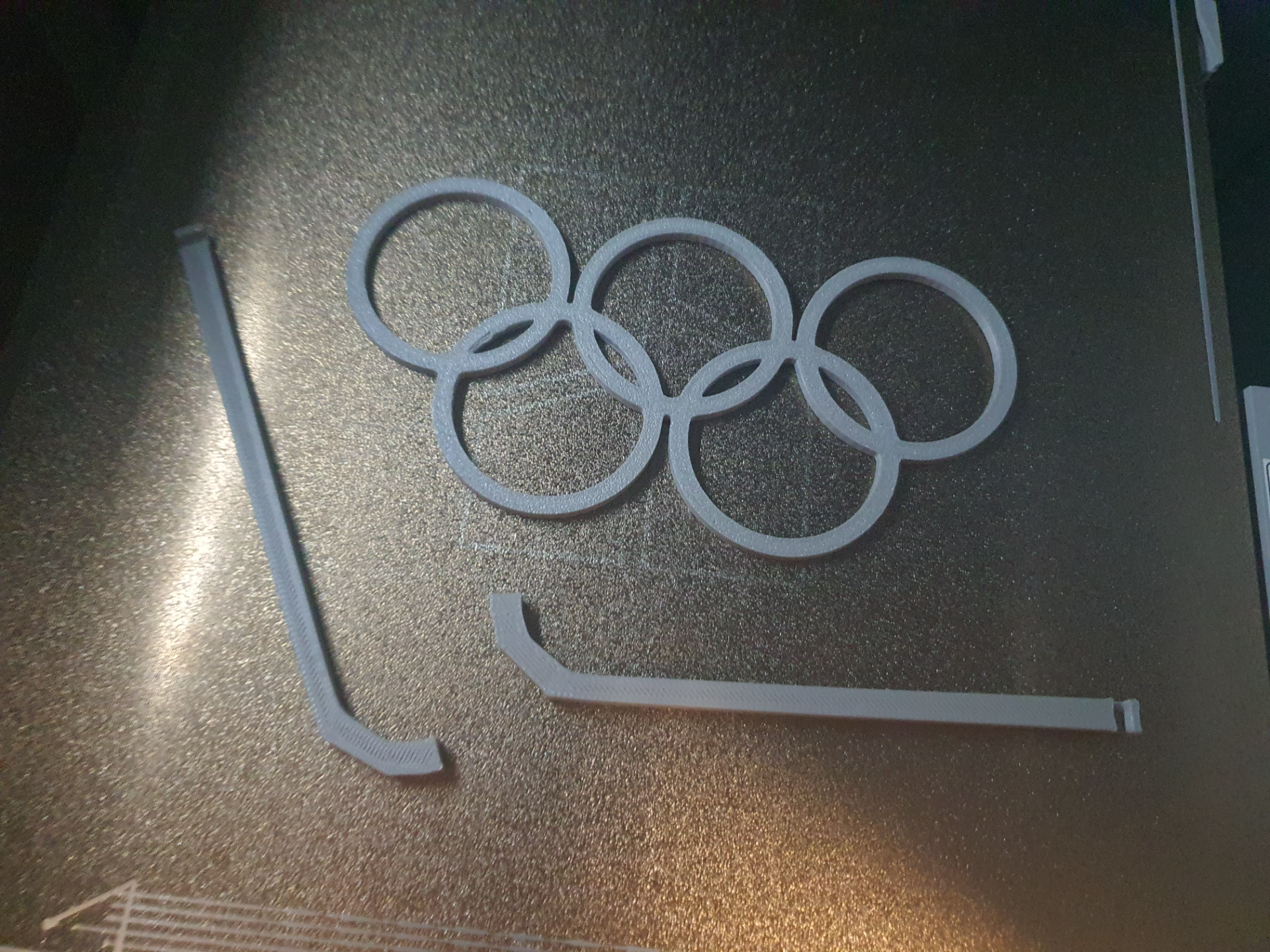 Olympic monochrome glasses