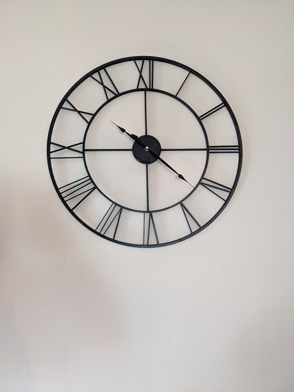 Roman Numeral Wall Clock