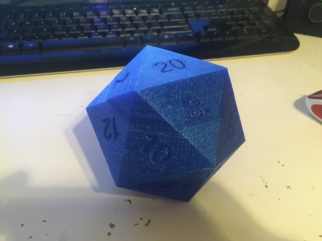 Screw Top D20 Dice Box V2