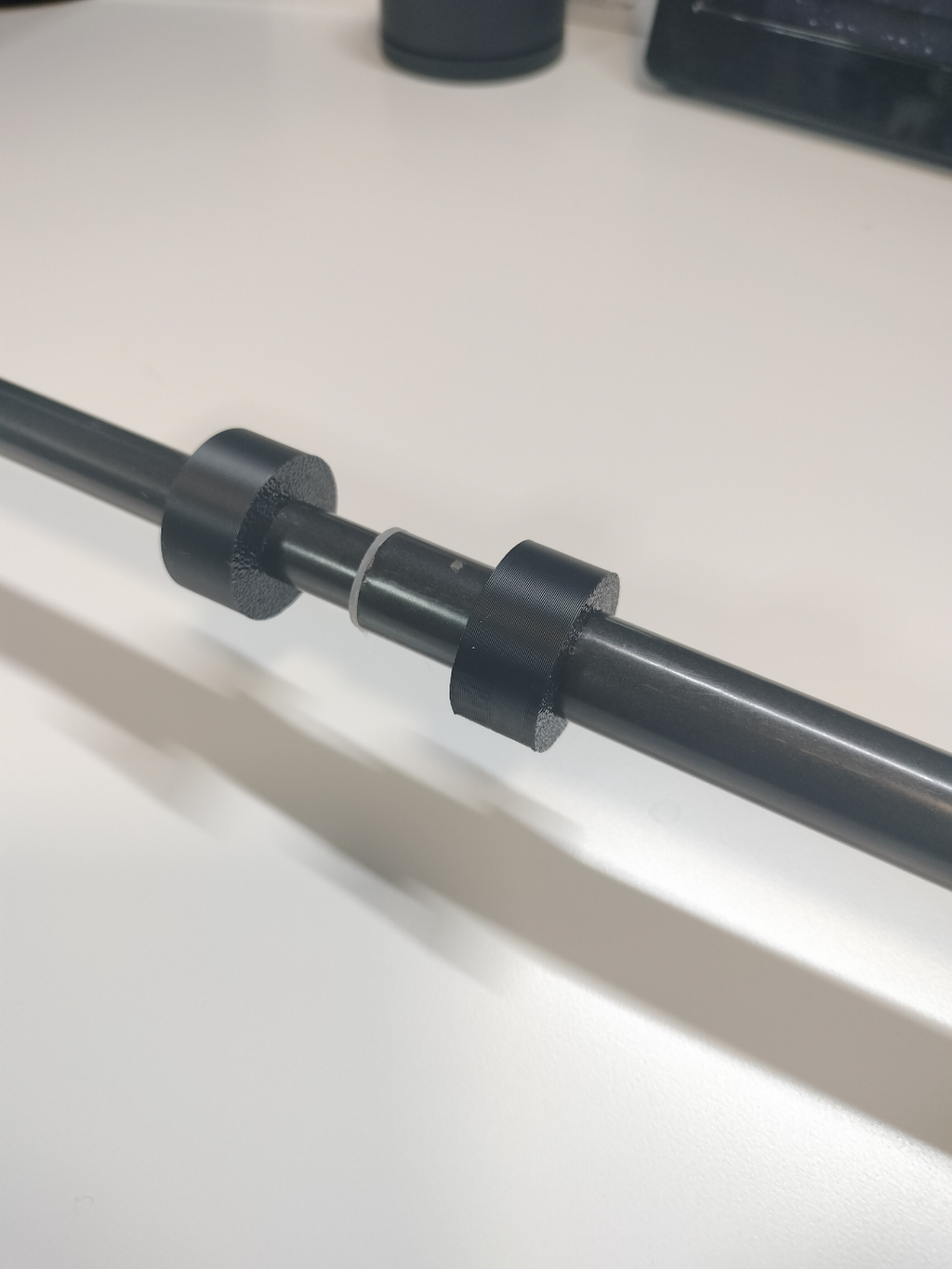 Curtain rod adapter Friction Fit for big bracket