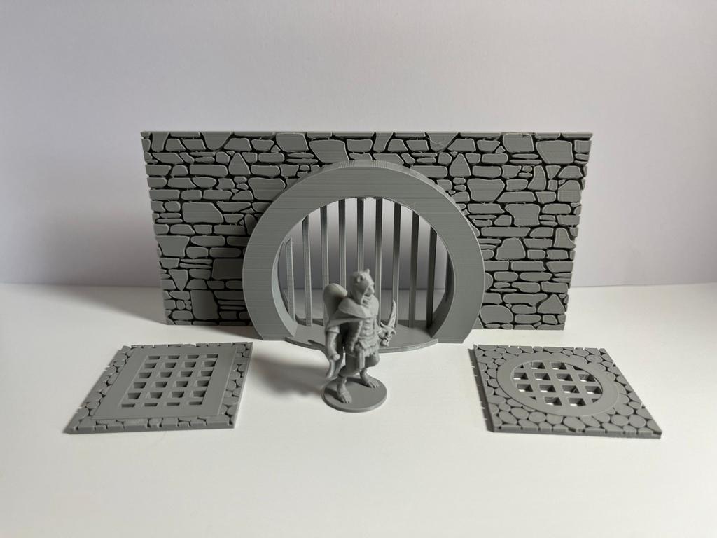 Sewer Entrance - D&D, Pathfinder, Scatter Terrain
