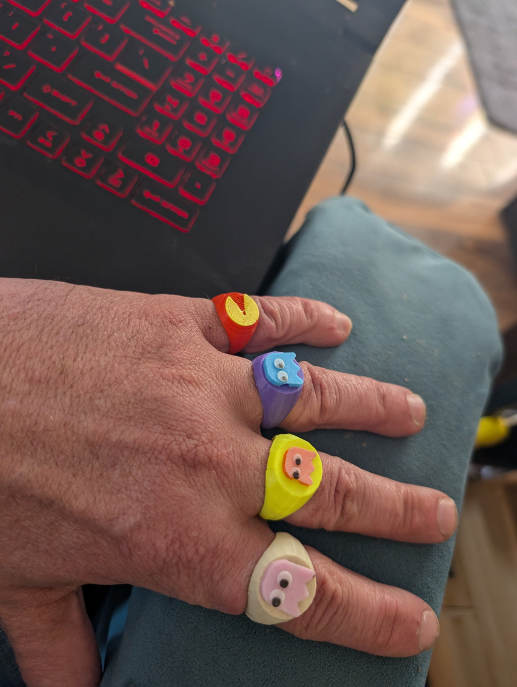 80s Arcade Rings no AMS needed