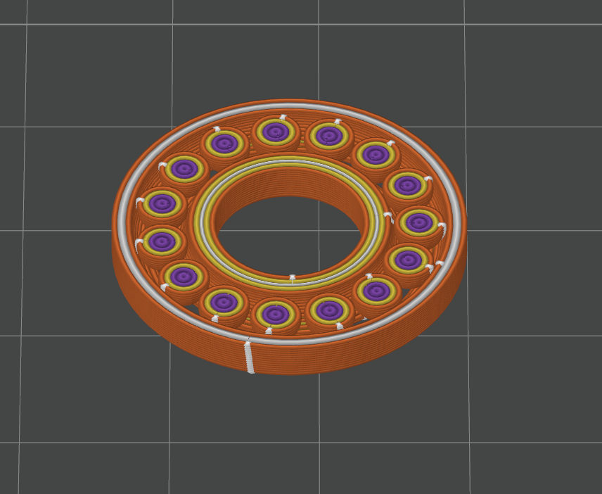 Ball Bearing Print-In-Place (Small - 24 mm)