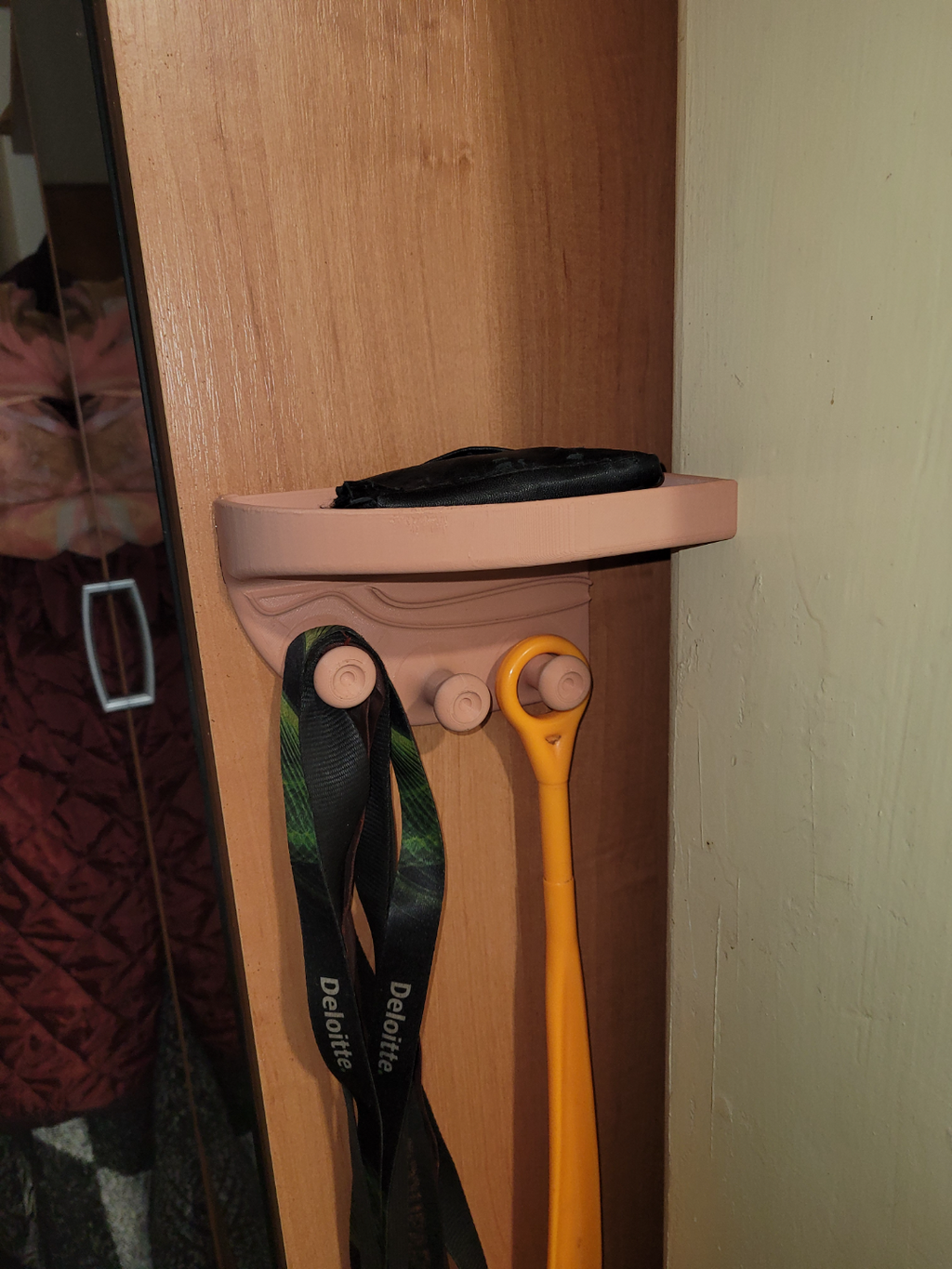 Designer Shelf with Hangers
