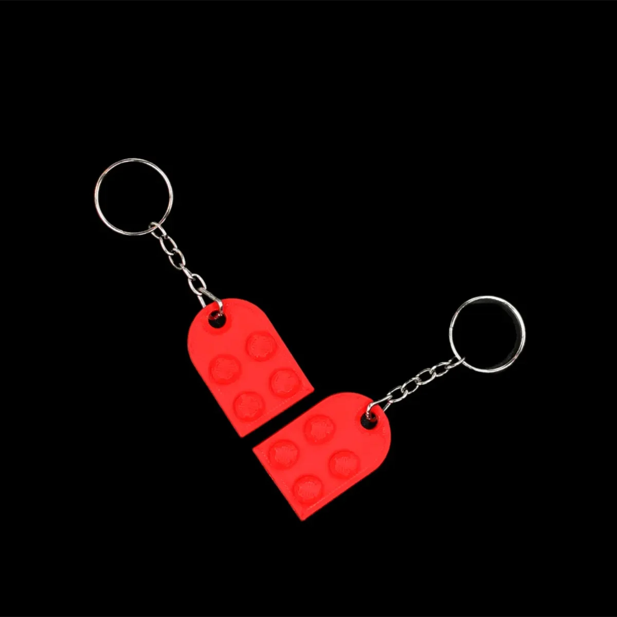 PUZZLE HEART KEYCHAIN KEY CHAIN