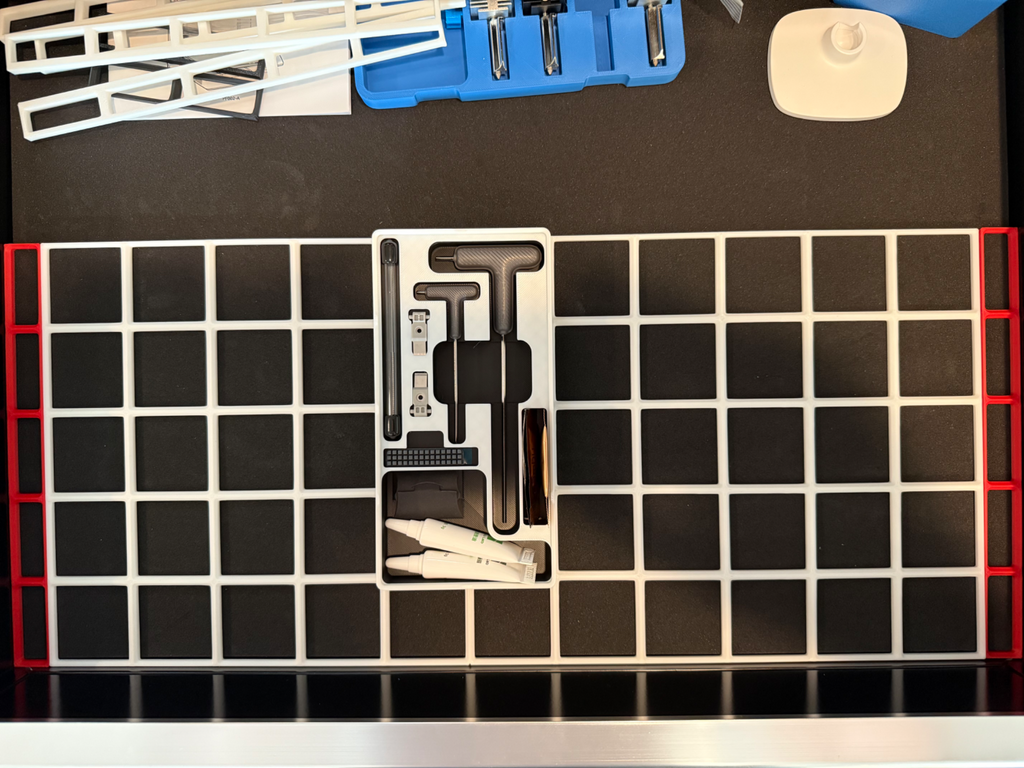 Spacers for Husky Workbench Drawer w/Gridfinity