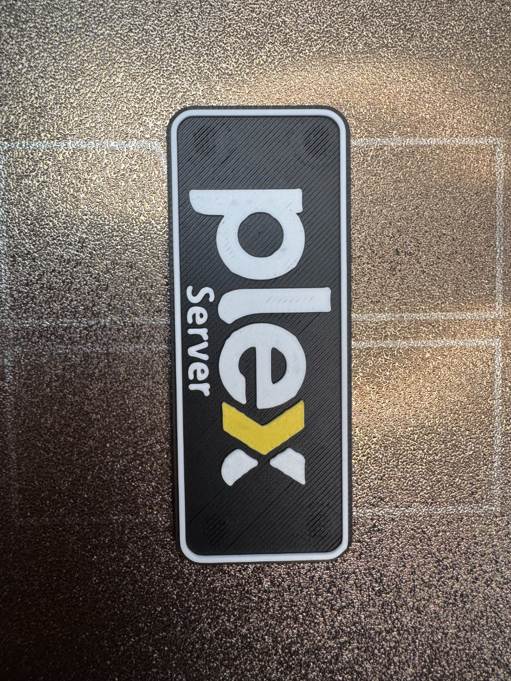 Magnetic Plex Server Badge