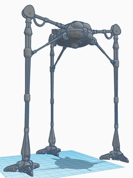 War of the Worlds Martian Fighting Machine