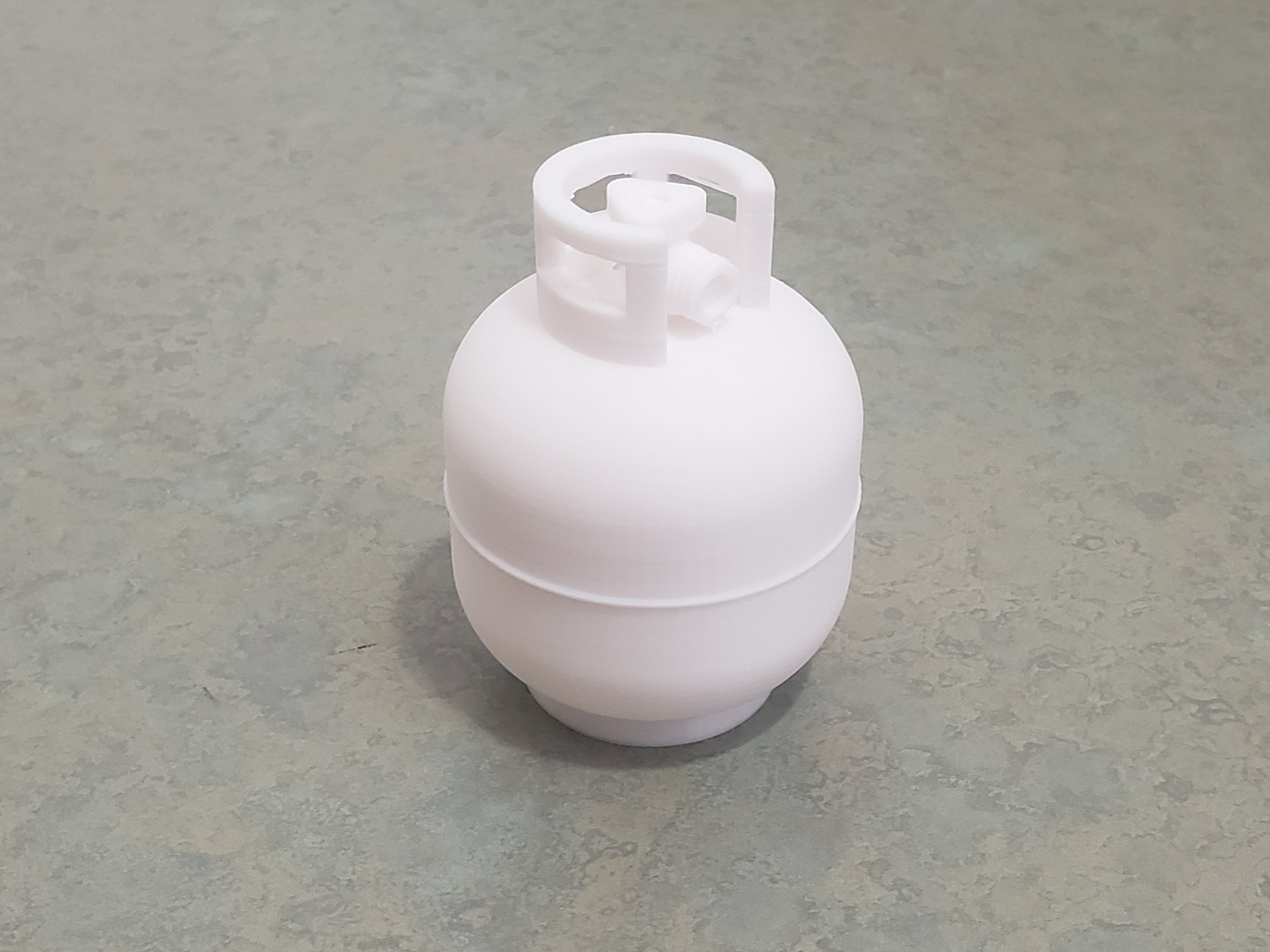 Small Propane Tank Threaded Container