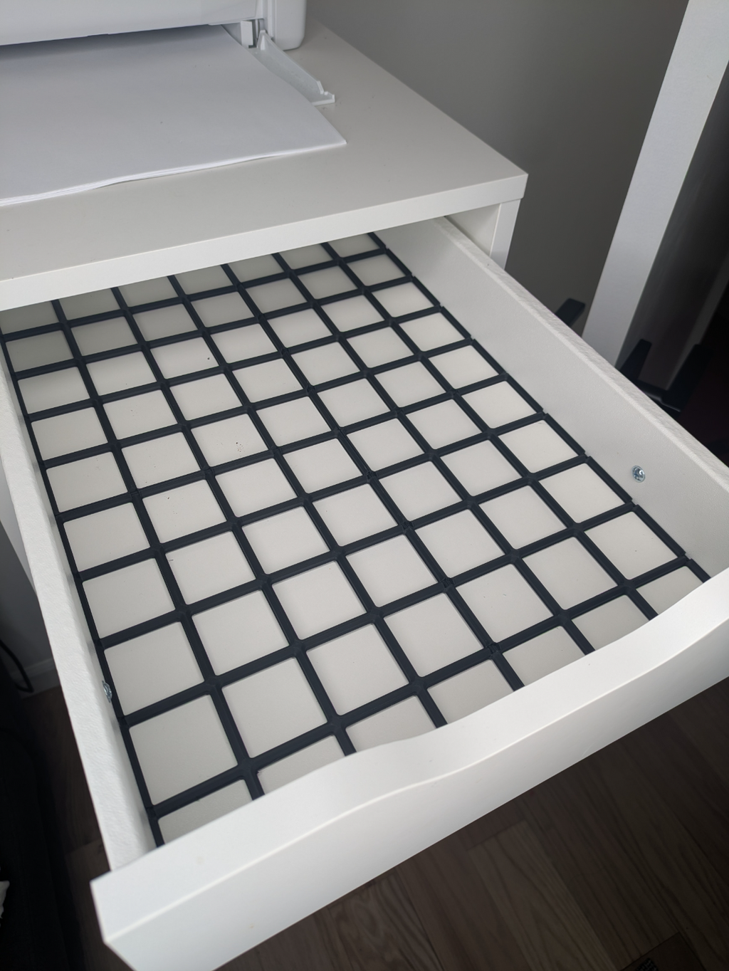 Gridfinity Base for Tall IKEA Alex Drawer 36x116cm