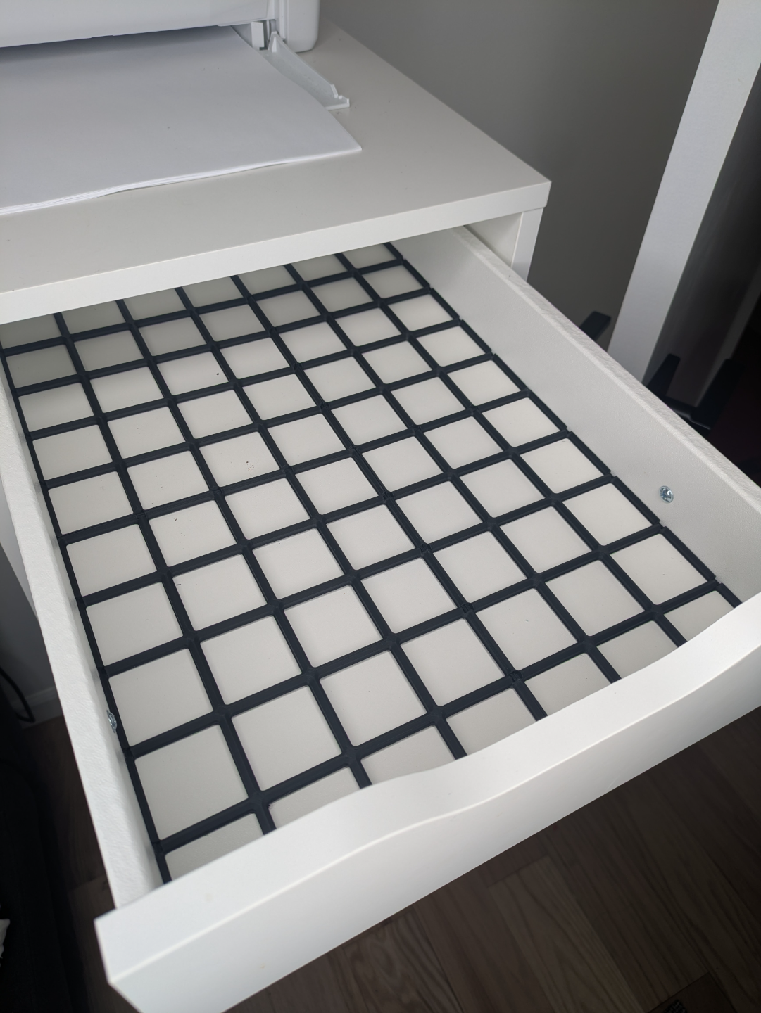Gridfinity Base for Tall IKEA Alex Drawer 36x116cm