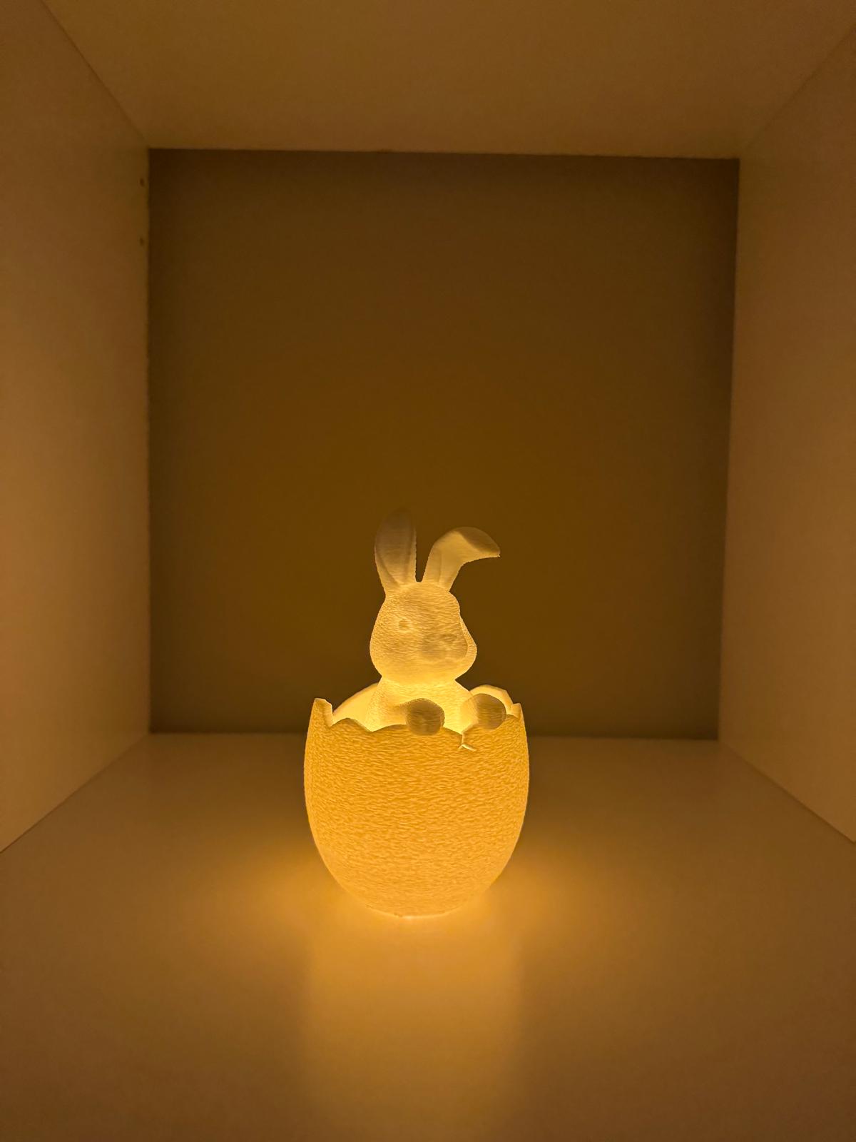 Hase im Ei LED Tea Light