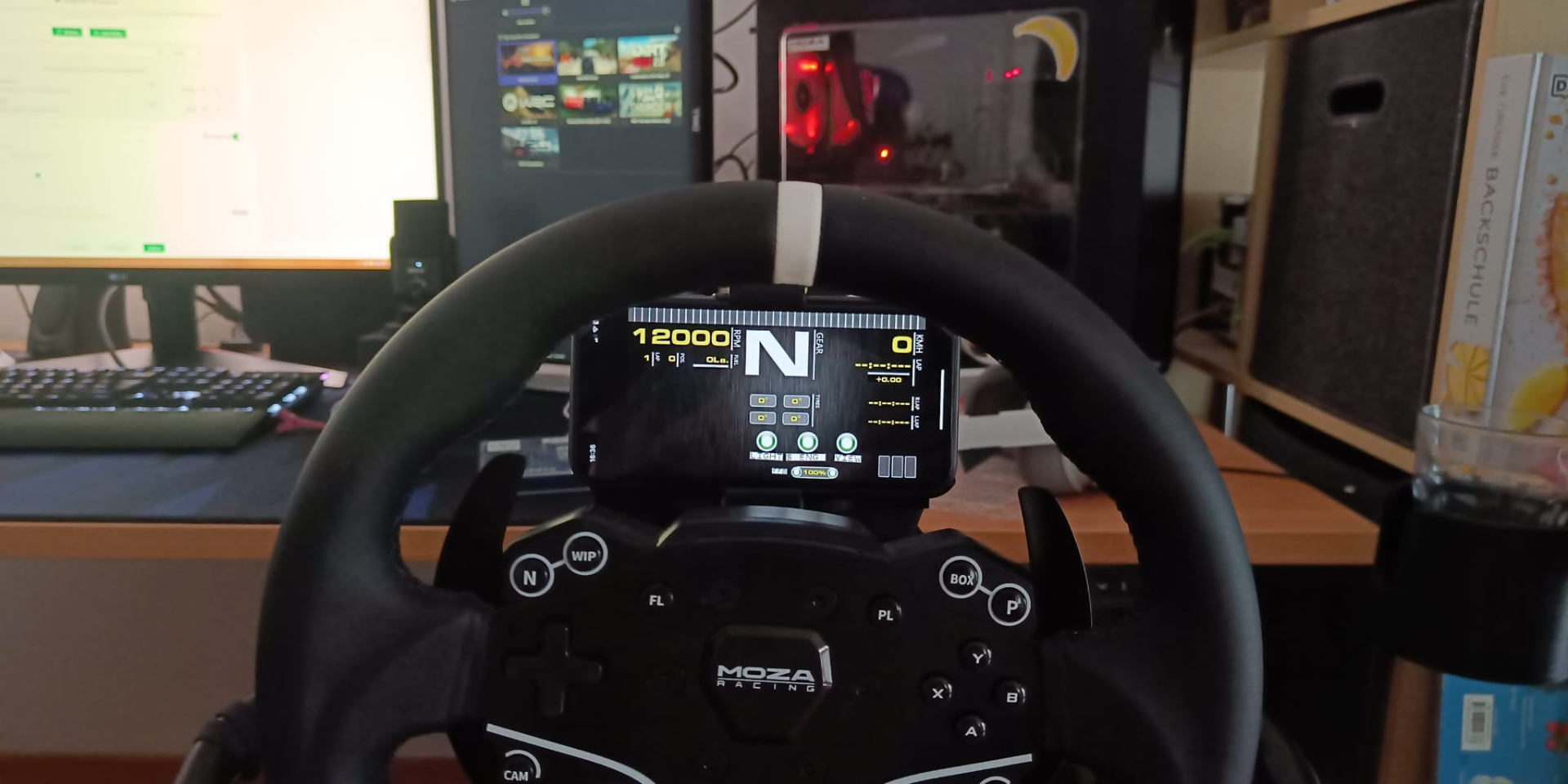 Moza R5 Phone Mount