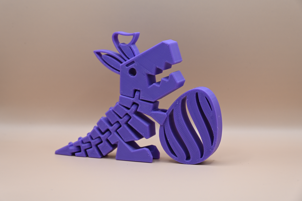 FlexiDino Print in Place - Easter Bunny version