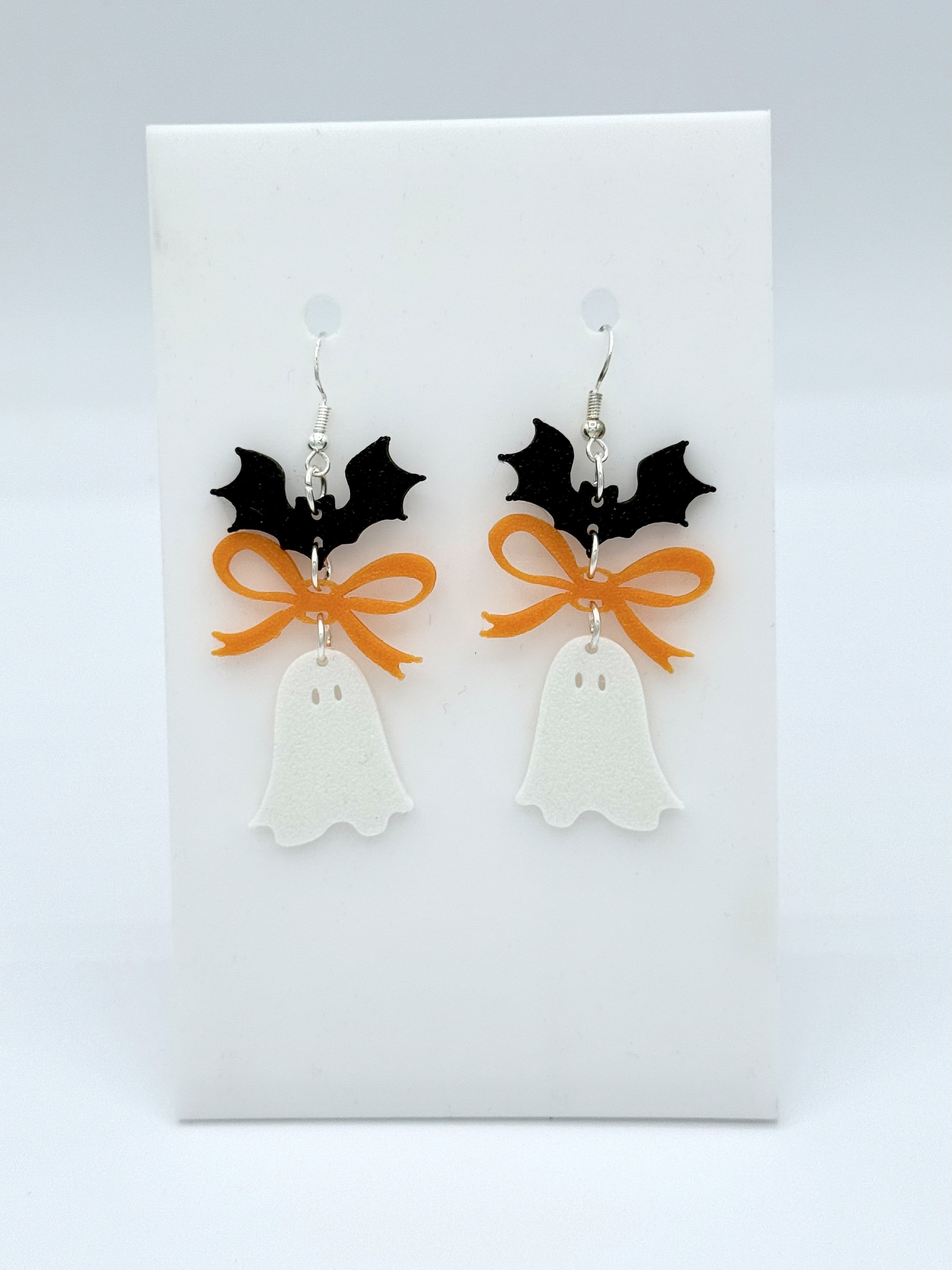 Spooky but cute earrings