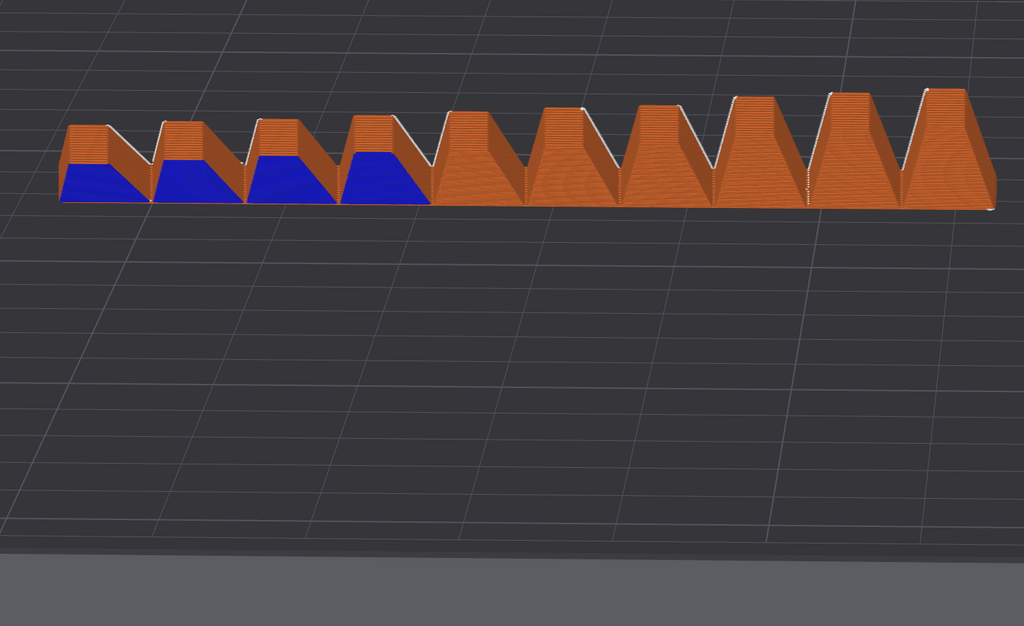 Accurate test of 20-30 degree overhang angle and layer height