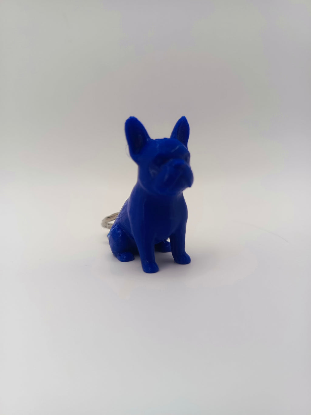 French Bulldog Keychain Figurine