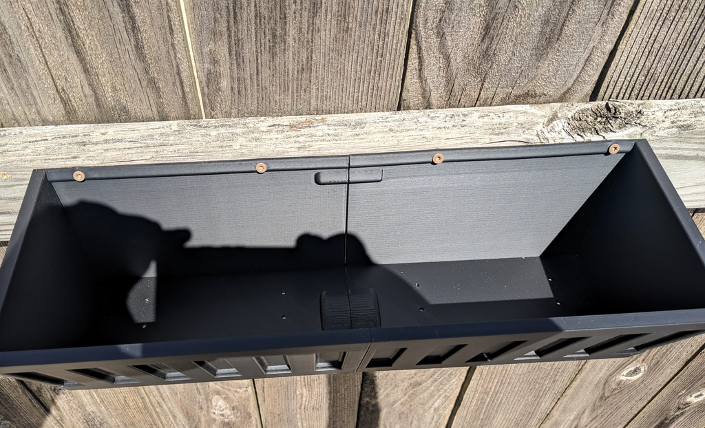 Flower Box - (window box or fence mount)