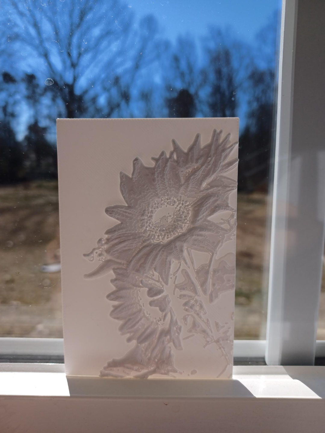 Flower Lithophane