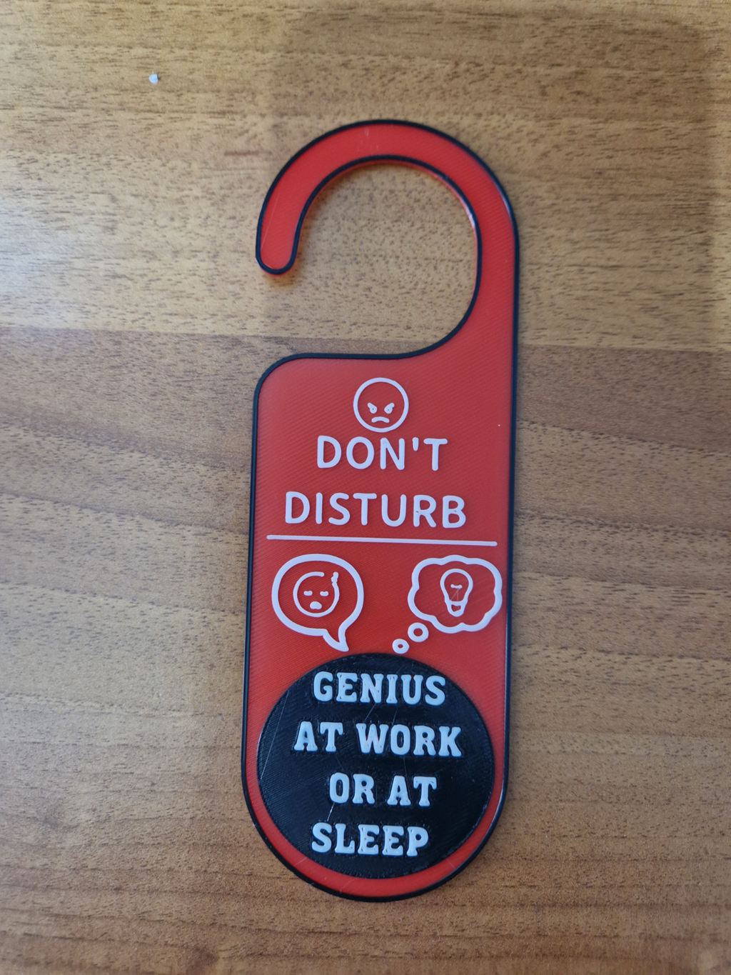 Door Hanger - Don't disturb