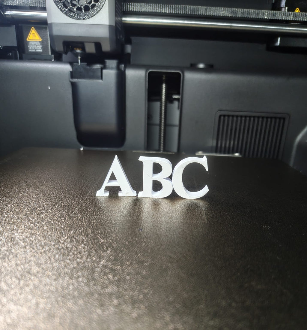Times New Roman Alphabet Letters