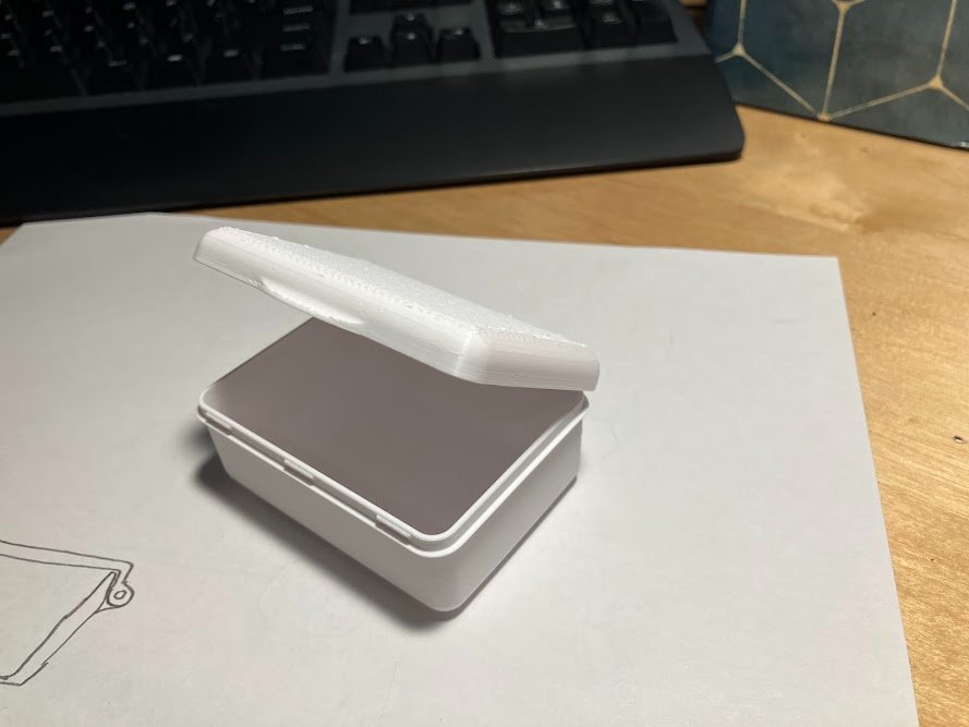 Snap Fit Box (Print-in-place hinge)