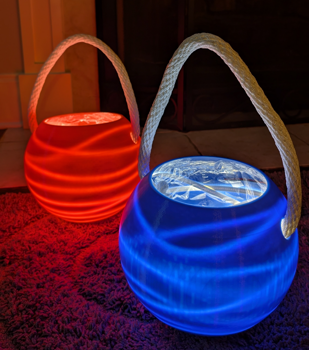 Inside Out memory orb Halloween basket
