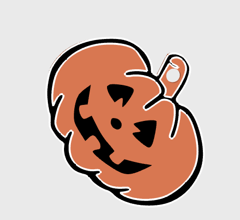 pumkin earrings