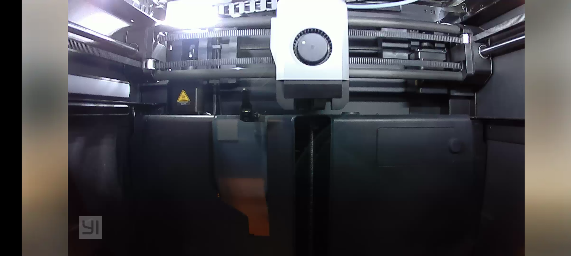 Yi Cam 1080p P1S / X1C front glass Mount.