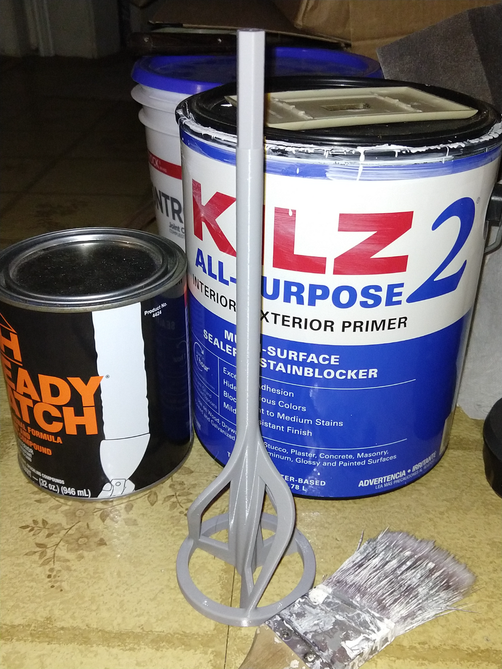Paint Mixer Longer for Gallon cans (250 mm, 10")