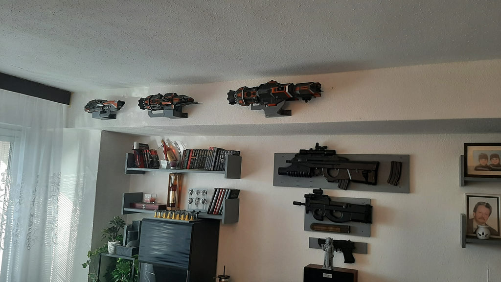 Wall mounted brackets for the MCRN ships