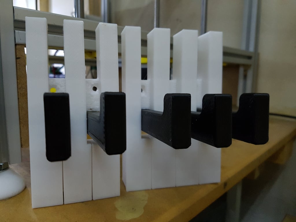 Coat Hanger Piano full keys