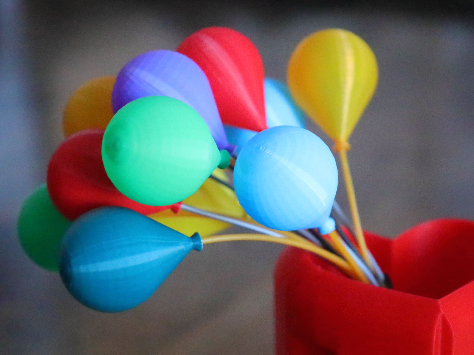 Translucent Balloon + Reuse of Filaments Scraps
