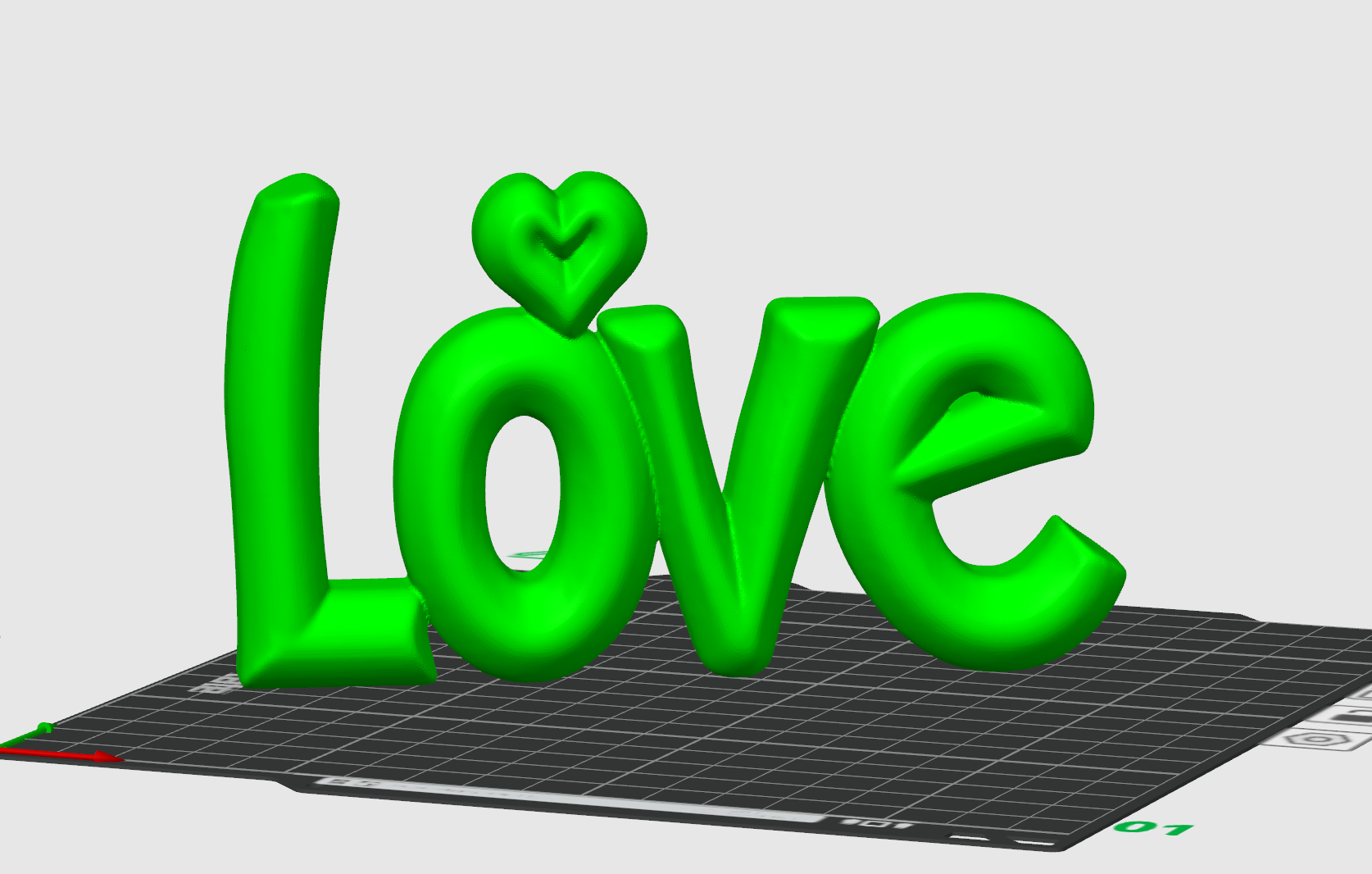 Statuette "LOVE"
