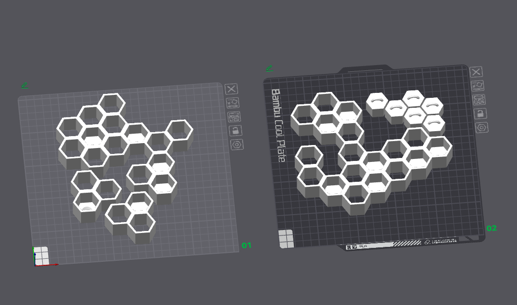 Honeycomb Holder Key