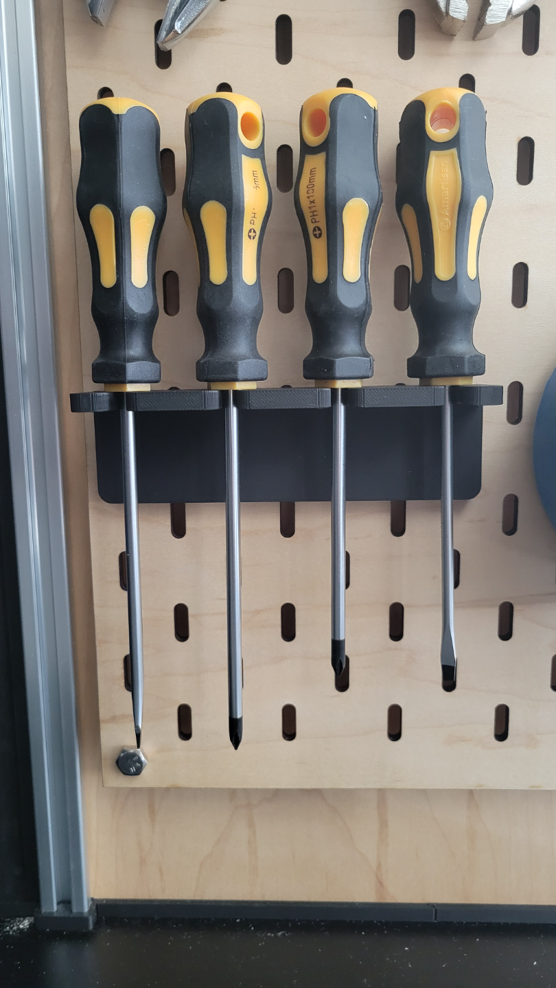 Skadis Board - Screwdriver Mount