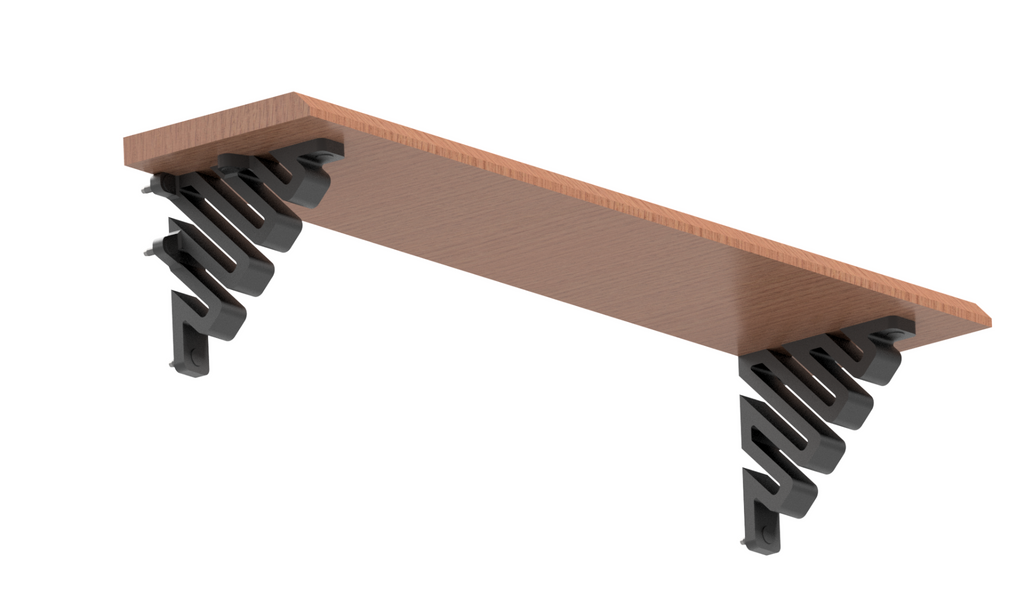 Sneaky shelf bracket